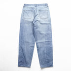 HARVESTY Big Selvedge Adjustable Denim Jeans Used Blue S A11703-11 Made in Japan