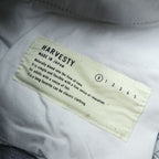 HARVESTY Big Selvedge Adjustable Denim Jeans Used Blue S A11703-11 Made in Japan