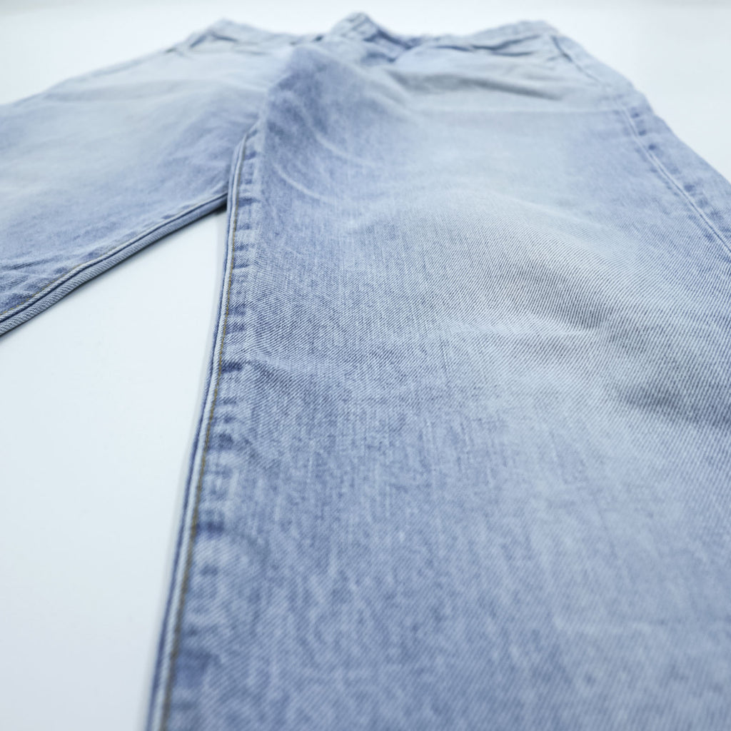 HARVESTY Big Selvedge Adjustable Denim Jeans Used Blue S A11703-11 Made in Japan
