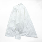 LANDS' END 90s Oxford button-down shirt, size XL and up, white.