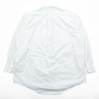 LANDS' END 90s Oxford button-down shirt, size XL and up, white.