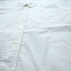 LANDS' END 90s Oxford button-down shirt, size XL and up, white.