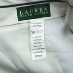 LAUREN RALPH LAUREN 90年代 2タック スラックス パンツ L ベージュ プリーツ ダブルカフス