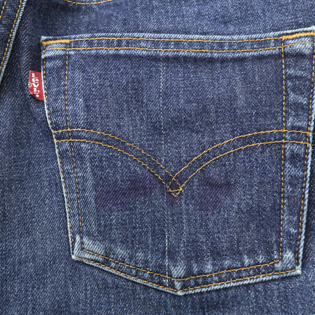 Levi's 90年代 USA製 501XX デニムパンツ ジーンズ S インディゴ 濃紺 ボタン裏553 501 6200