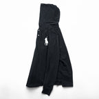Polo Ralph Lauren Big Pony Piqué Hoodie M Black