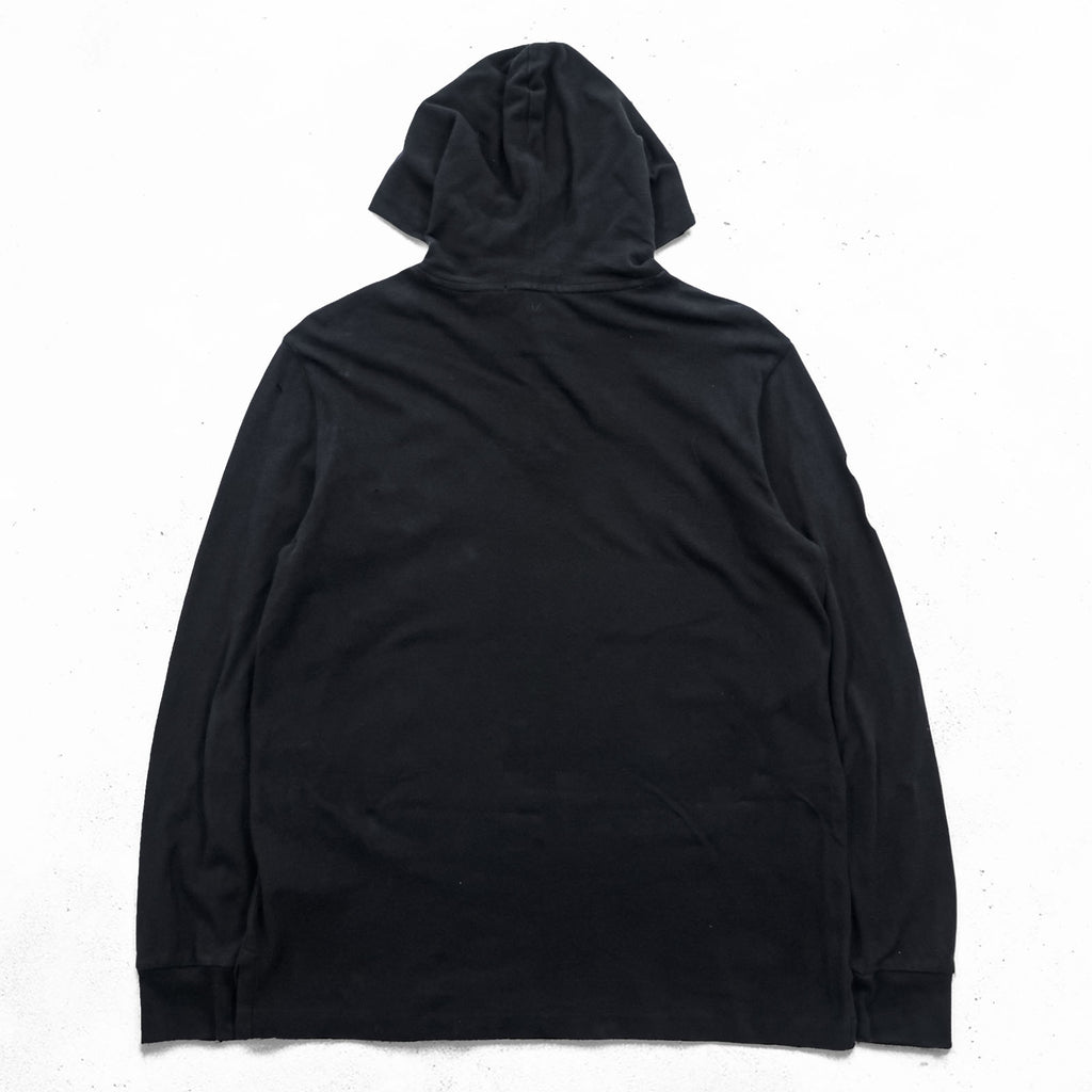 Polo Ralph Lauren Big Pony Piqué Hoodie M Black