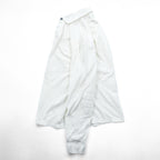 Polo Ralph Lauren 90s Big Pony Polo Shirt Rugby Shirt XL White Elbow Patch CUSTOM FIT Piqué