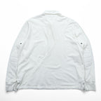 Polo Ralph Lauren 90s Big Pony Polo Shirt Rugby Shirt XL White Elbow Patch CUSTOM FIT Piqué