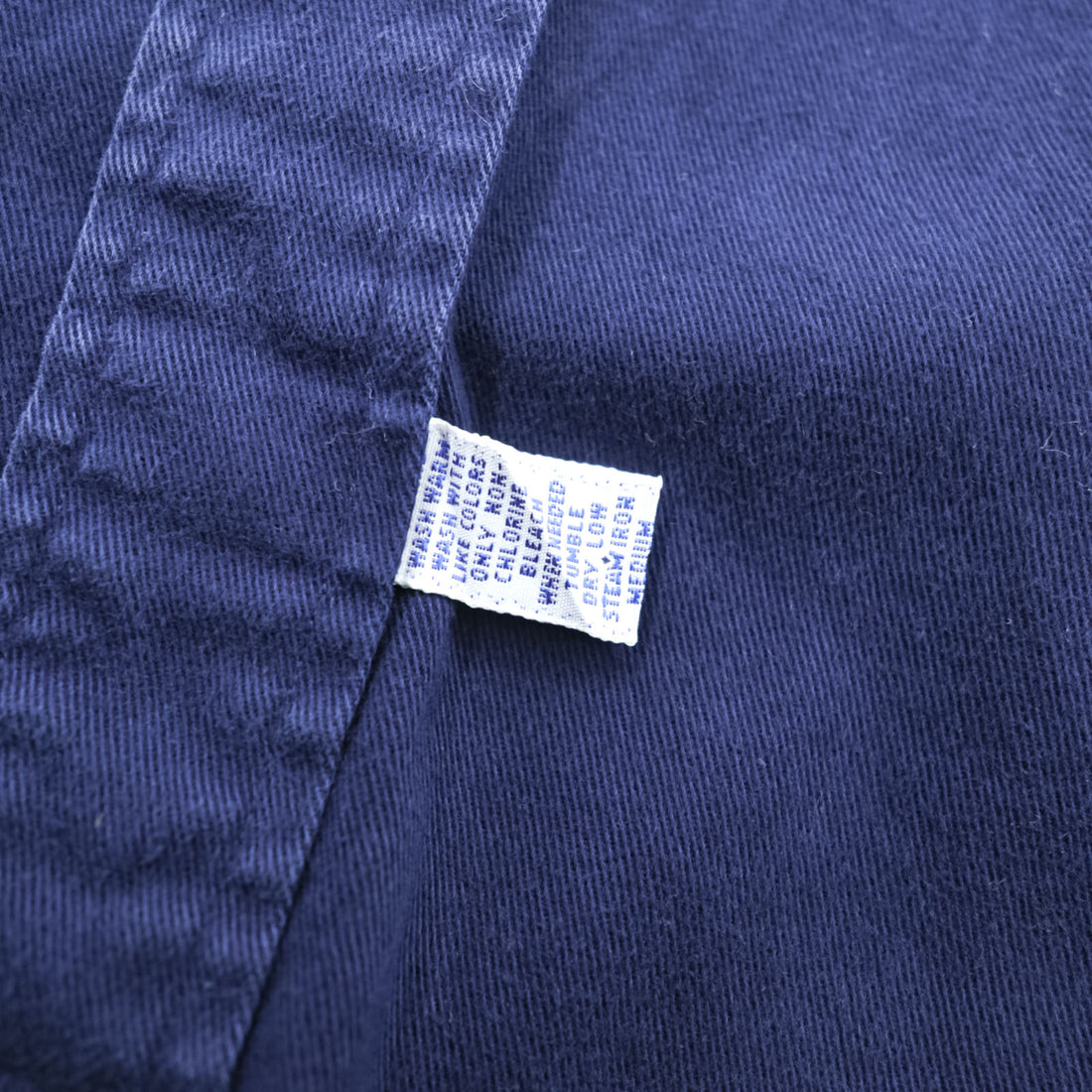 Ralph Lauren 90s button-down shirt, size XL navy small pony embroidery.