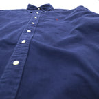Ralph Lauren 90s button-down shirt, size XL navy small pony embroidery.