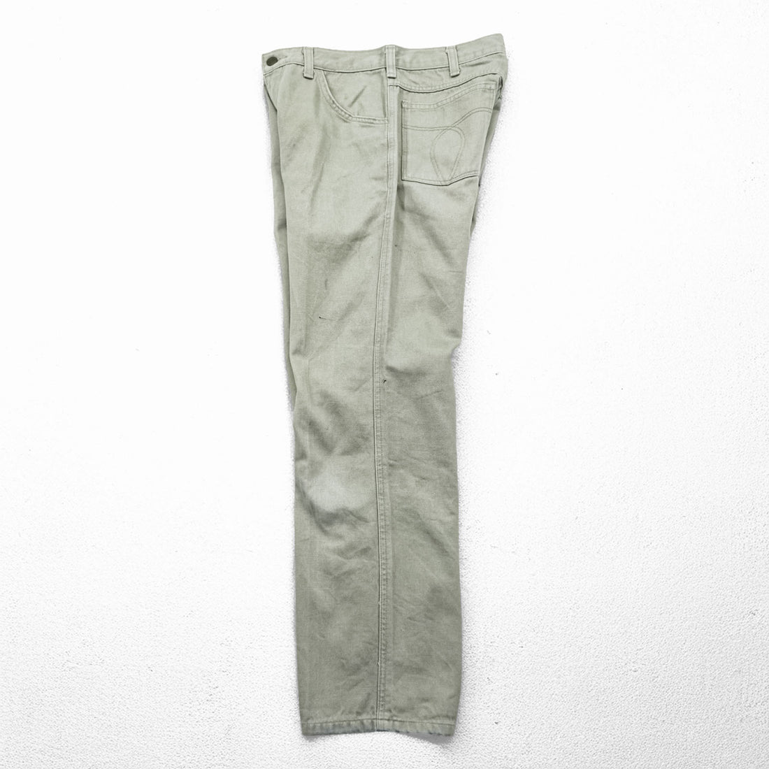 Wrangler 90s Made in Japan 5-Pocket Denim Work Pants Jeans M Beige M1046-42