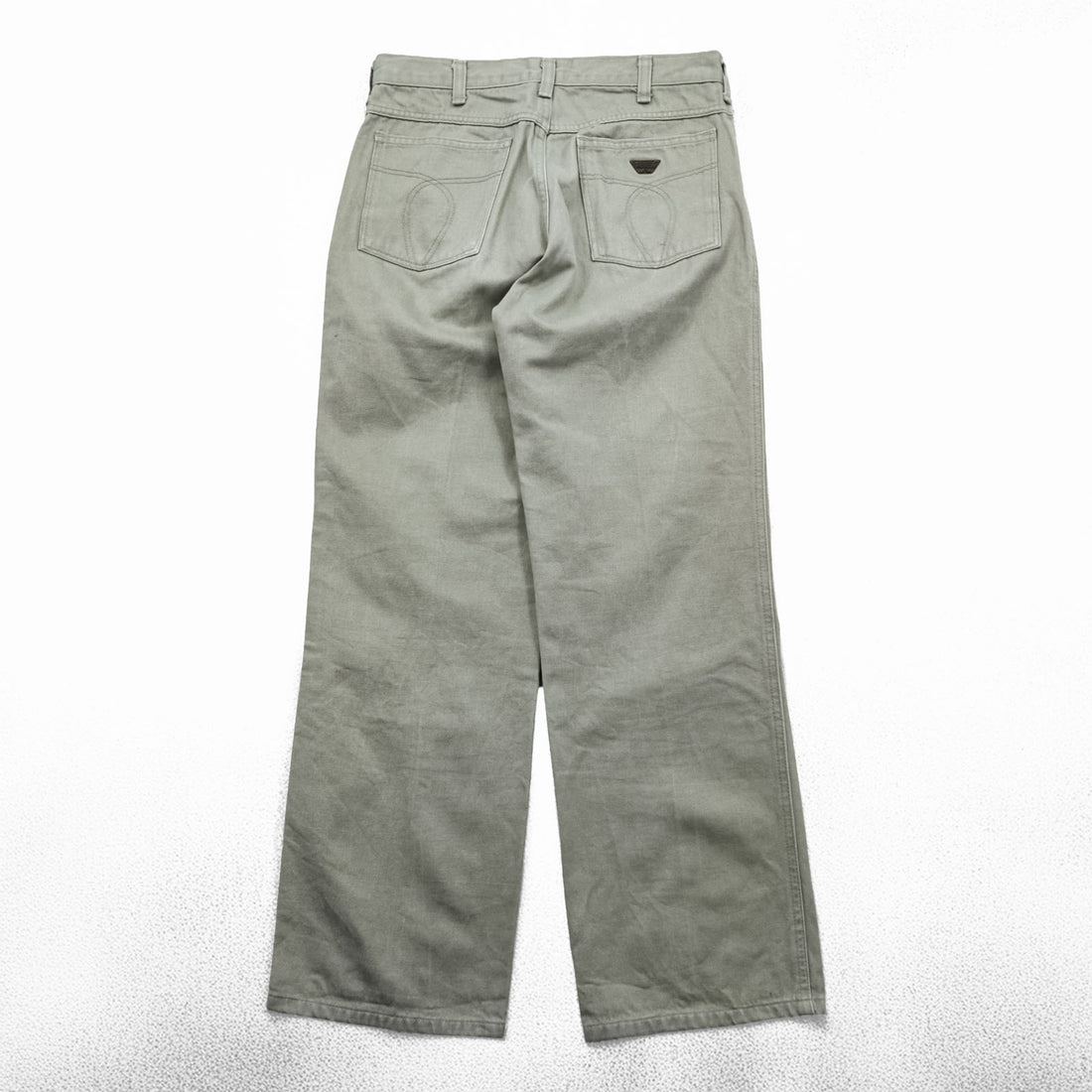Wrangler 90s Made in Japan 5-Pocket Denim Work Pants Jeans M Beige M1046-42