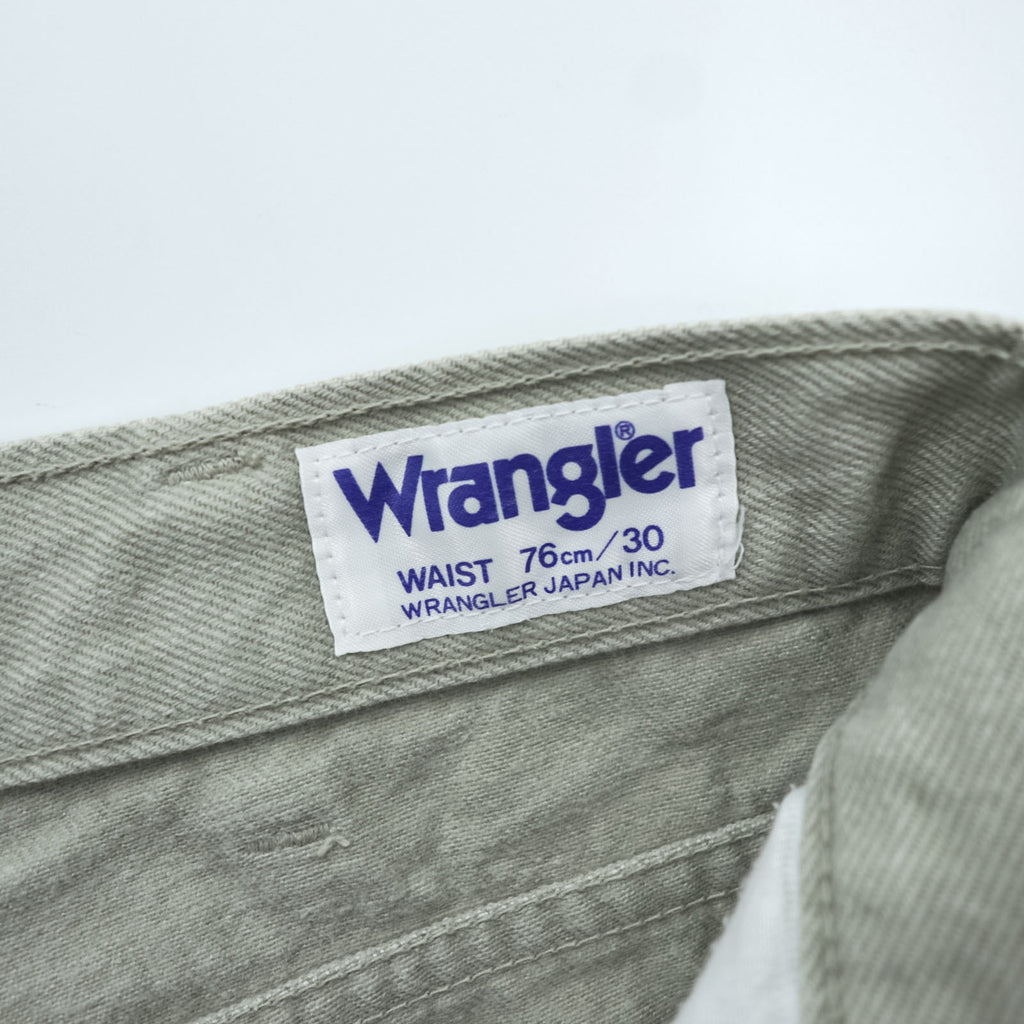 Wrangler 90s Made in Japan 5-Pocket Denim Work Pants Jeans M Beige M1046-42