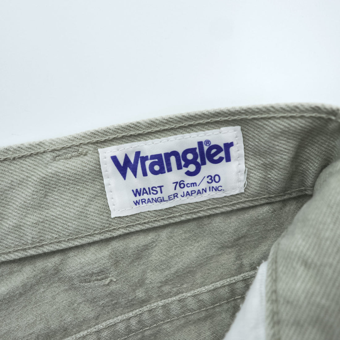 Wrangler 90s Made in Japan 5-Pocket Denim Work Pants Jeans M Beige M1046-42