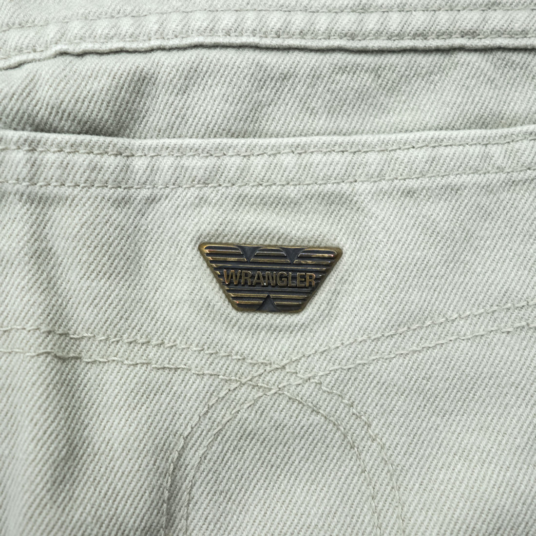 Wrangler 90s Made in Japan 5-Pocket Denim Work Pants Jeans M Beige M1046-42
