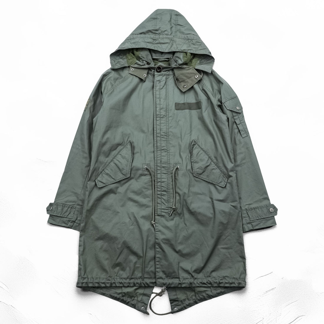 Pretty Green フィッシュテールパーカー フード着脱式 M-51 モッズコート L カーキ ドローコード Oasis リアムギャラガー ミリタリー