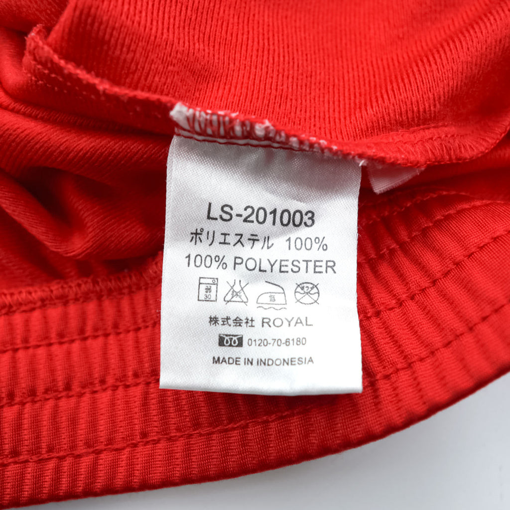 LOTTO 90s Track Jacket Jersey XL Navy Red Stand Collar