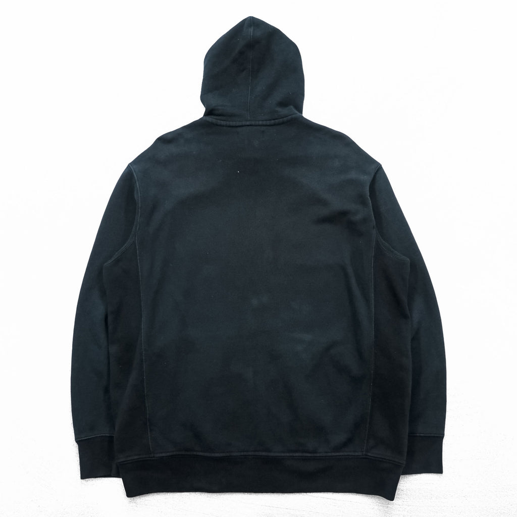 Polo Ralph Lauren 90s Reverse Weave Zip Up Hoodie XL Black Small Pony Embroidery