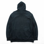 Polo Ralph Lauren 90s Reverse Weave Zip Up Hoodie XL Black Small Pony Embroidery