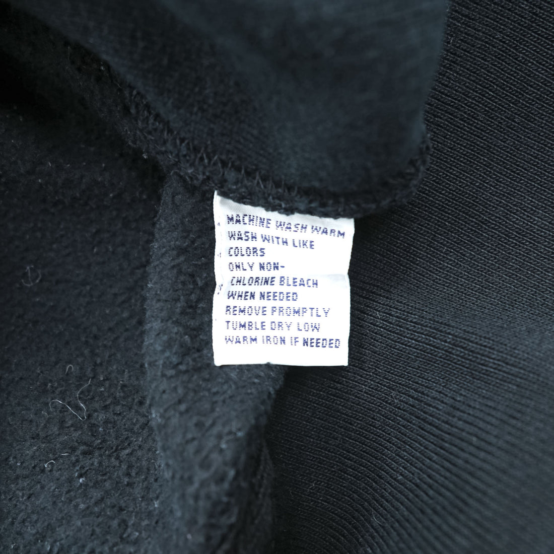 Polo Ralph Lauren 90s Reverse Weave Zip Up Hoodie XL Black Small Pony Embroidery