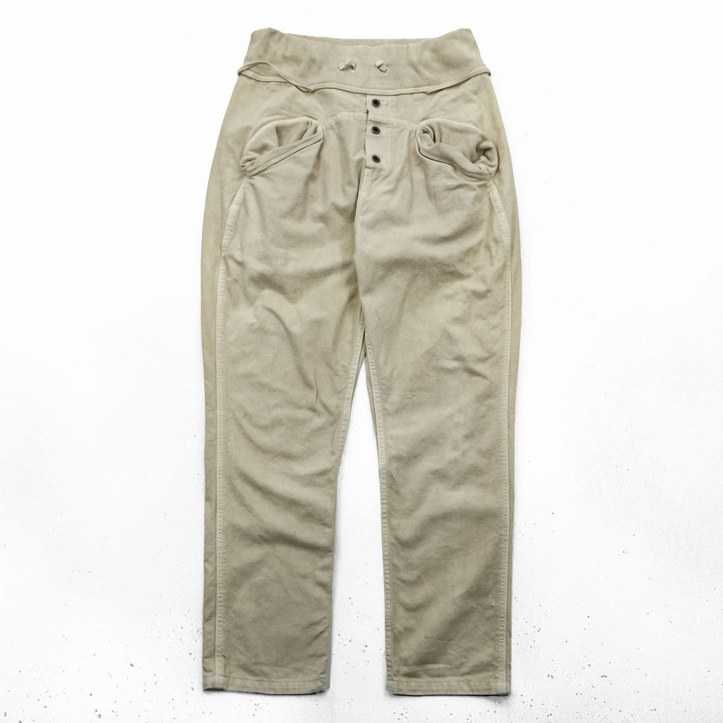 KAPITAL 後染薄キャンバス サルエル ヌーベルパンツ M ベージュ コットン EK-169 日本製