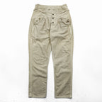 KAPITAL 後染薄キャンバス サルエル ヌーベルパンツ M ベージュ コットン EK-169 日本製