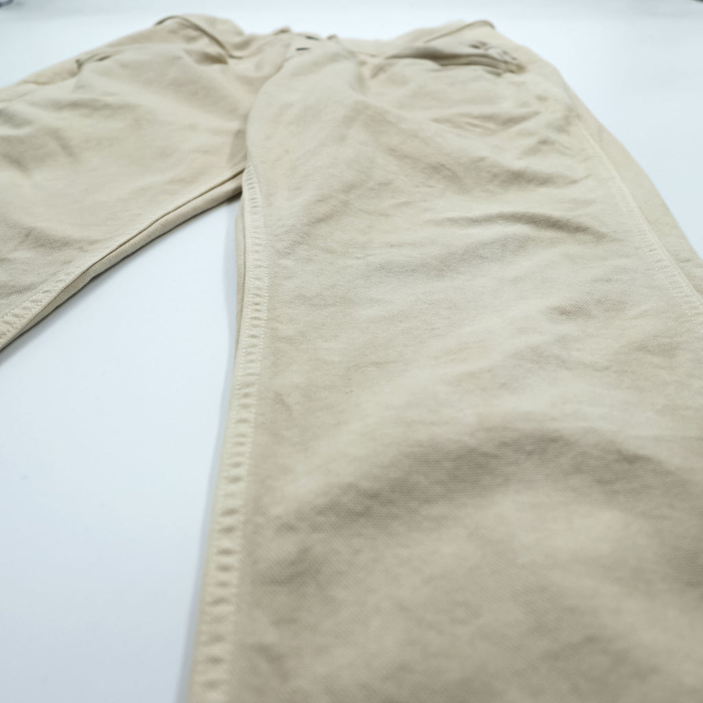KAPITAL 後染薄キャンバス サルエル ヌーベルパンツ M ベージュ コットン EK-169 日本製
