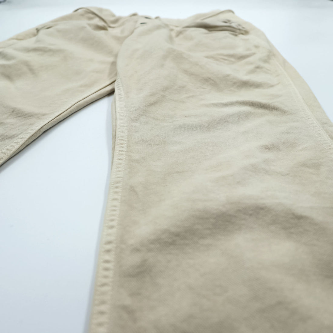 KAPITAL 後染薄キャンバス サルエル ヌーベルパンツ M ベージュ コットン EK-169 日本製