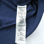 Patagonia Regenerative Organic Certified Cotton Crewneck Sweatshirt, Size M, Navy, Front V-neck, 26346