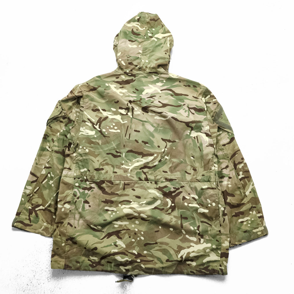 British Army イギリス軍 SMOCK COMBAT WINDPROOF MTP コンバットスモック パーカー ミリタリージャケット L ドローコード カモフラ NSN:8415-99-396-5997