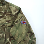 British Army イギリス軍 SMOCK COMBAT WINDPROOF MTP コンバットスモック パーカー ミリタリージャケット L ドローコード カモフラ NSN:8415-99-396-5997