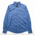 MAMMUT Outdoor Shirt, Size L, Navy, Stretch, Trovat Advanced L/S Shirt 1030-02520