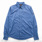MAMMUT Outdoor Shirt, Size L, Navy, Stretch, Trovat Advanced L/S Shirt 1030-02520