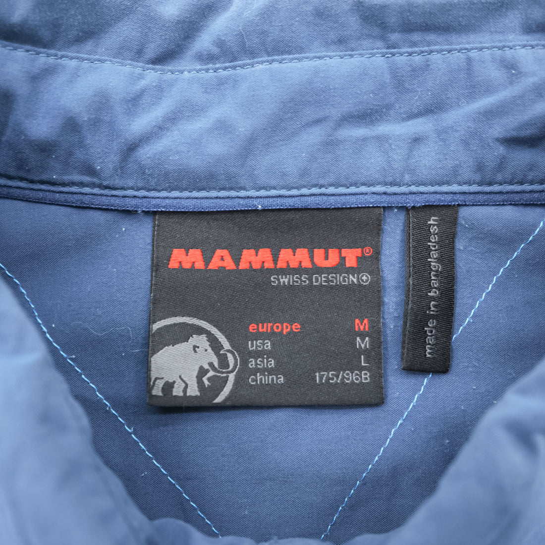 MAMMUT Outdoor Shirt, Size L, Navy, Stretch, Trovat Advanced L/S Shirt 1030-02520