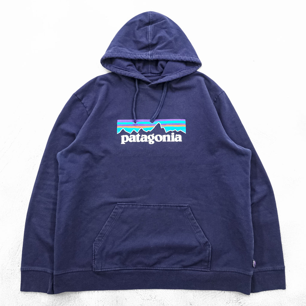 Patagonia P-6 Logo Uprisal Hoodie, Size XL Navy, 39539