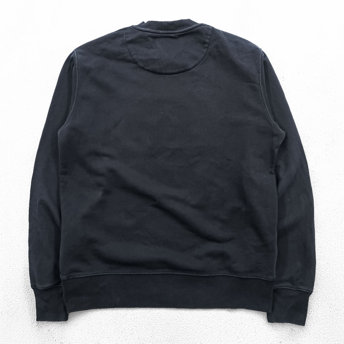 Versus Versace Black Crewneck Sweatshirt Box Logo Gianni Versace Signature Cotton Regular Fit Made in Portugal