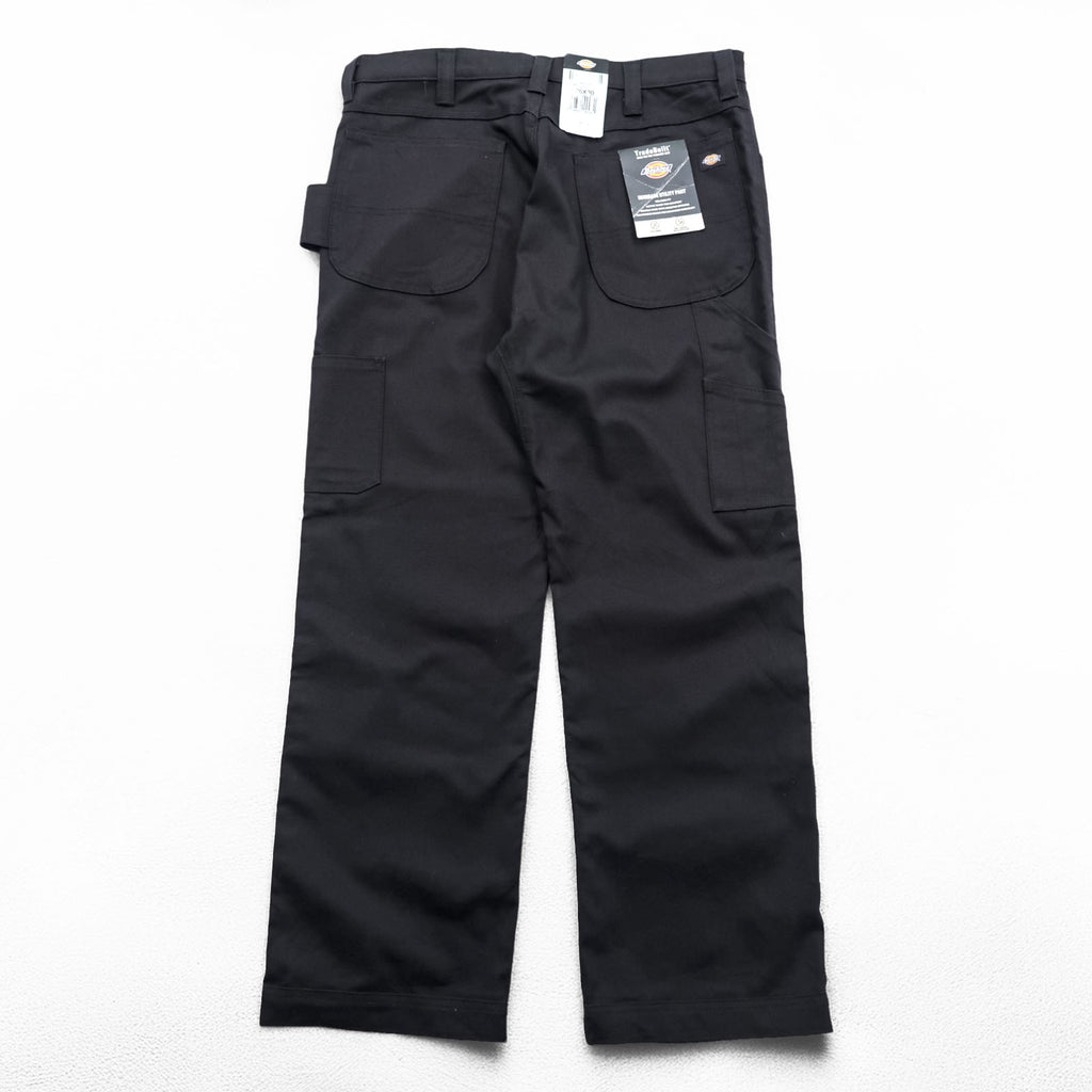Dickies Double Knee Utility Cargo & Work Pants, Size L, Black, RENEGADE UTILITY PANT, RELAXED FIT FLEX, Unused, DU303BK