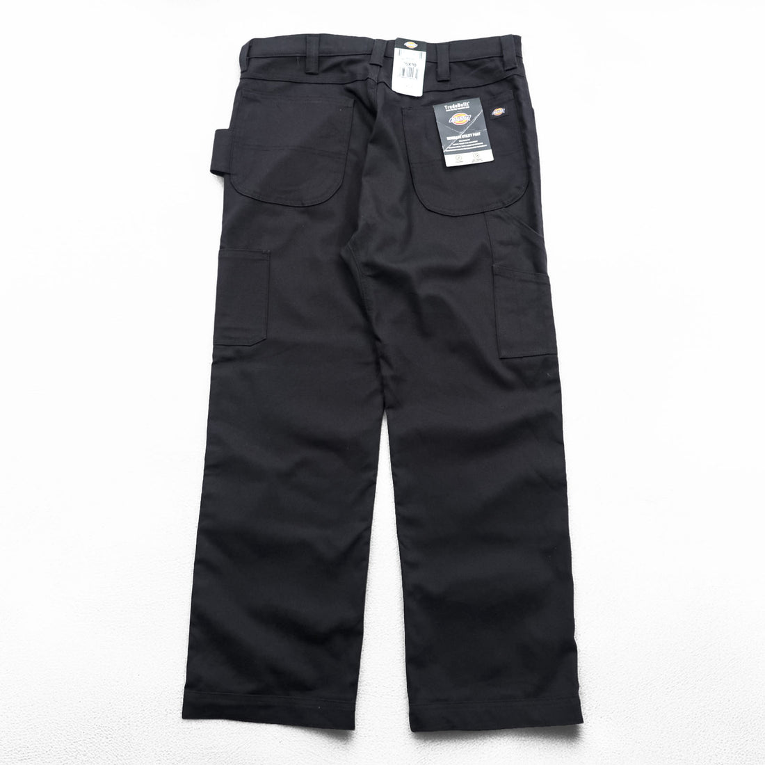 Dickies Double Knee Utility Cargo & Work Pants, Size L, Black, RENEGADE UTILITY PANT, RELAXED FIT FLEX, Unused, DU303BK