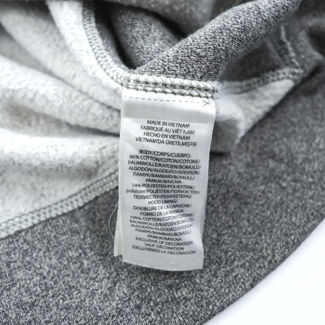 Polo Ralph Lauren Reverse Weave Zip Up Hoodie XL and up, Grey, Small Pony Embroidery