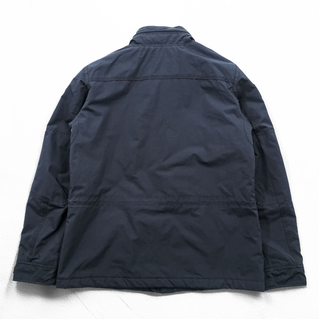 NAPAPIJRI M-65 Field Jacket Military Jacket L Black Waterproof Drawcord Padded Hoodie Storage