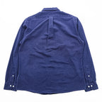 Brooks Brothers button-down shirt, size L, navy, with a single logo (REGENT).