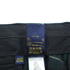 Polo Ralph Lauren ブラックウォッチ スラックス パンツ L タータンチェック SLIM FIT 羊毛 ラムウール
