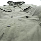 80s German Army Bundeswehr Olive Field Parka Hooded Fleece Lined Military Jacket Flag Patch Feuchter Ringelai