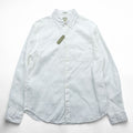 J.CREW Irish Linen Button-Down Shirt, Size L, White, Slim Fit, Unused, K7899