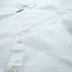 J.CREW Irish Linen Button-Down Shirt, Size L, White, Slim Fit, Unused, K7899