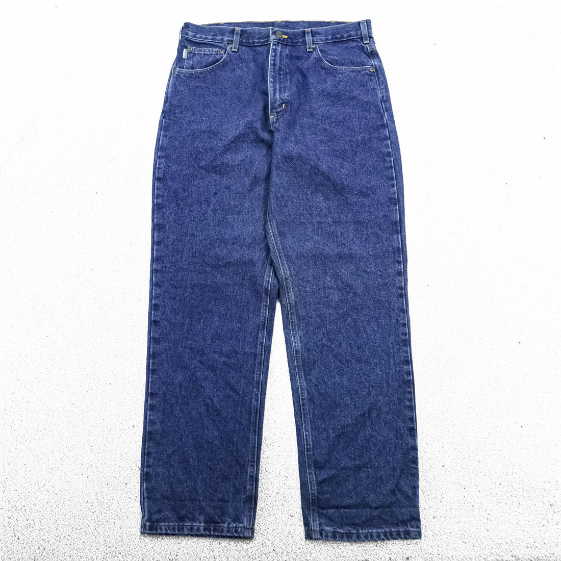 Carhartt Relaxed Fit Denim Pants Jeans, Size L, Blue, B160 DST