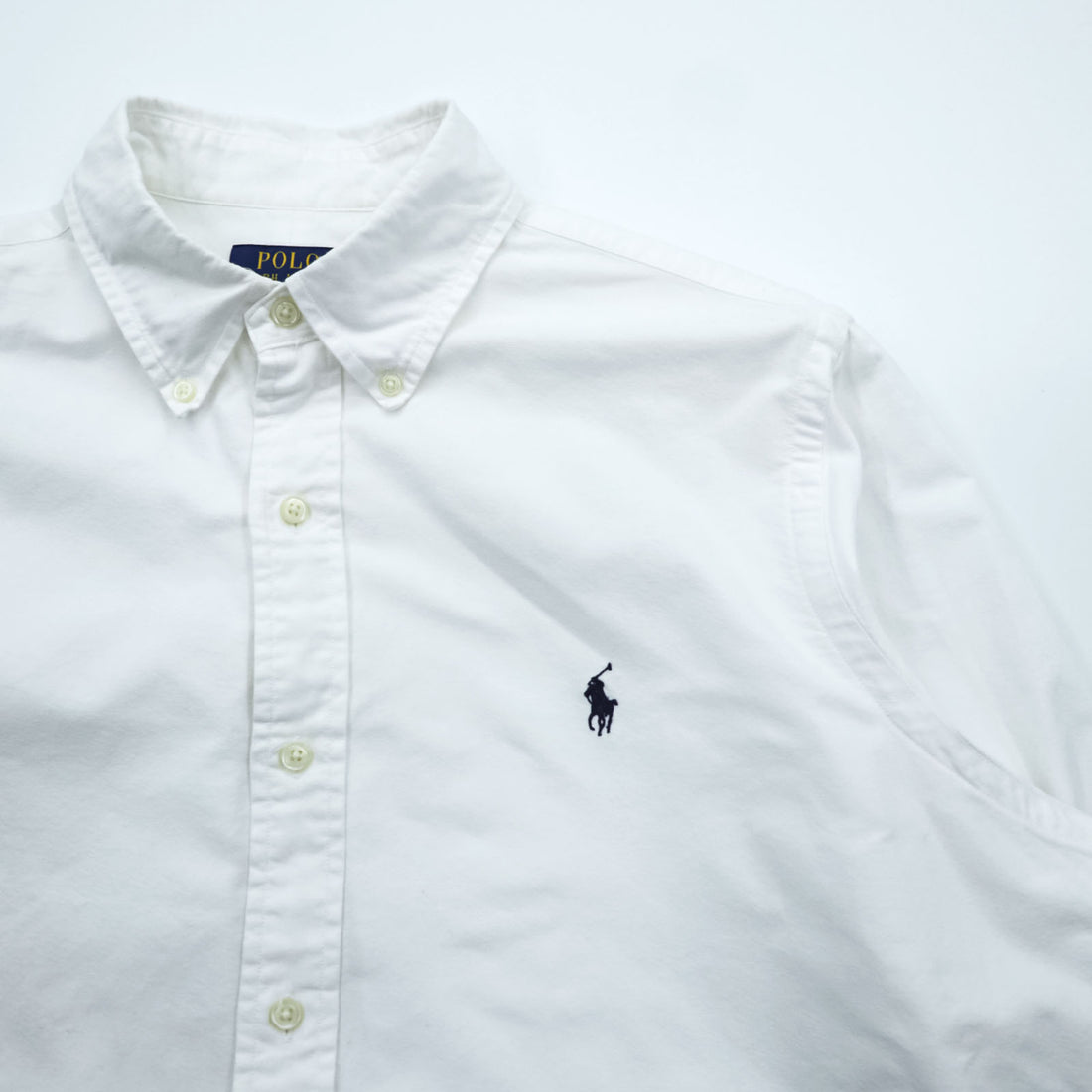 Polo Ralph Lauren Classic Fit Oxford Button-Down Shirt, Size L, White, Small Pony Embroidery