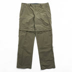 THE NORTH FACE コンバーチブル 2WAY アウトドア ロングパンツ ショートパンツ L ストレッチ ブラウン US規格 T0CL9Q