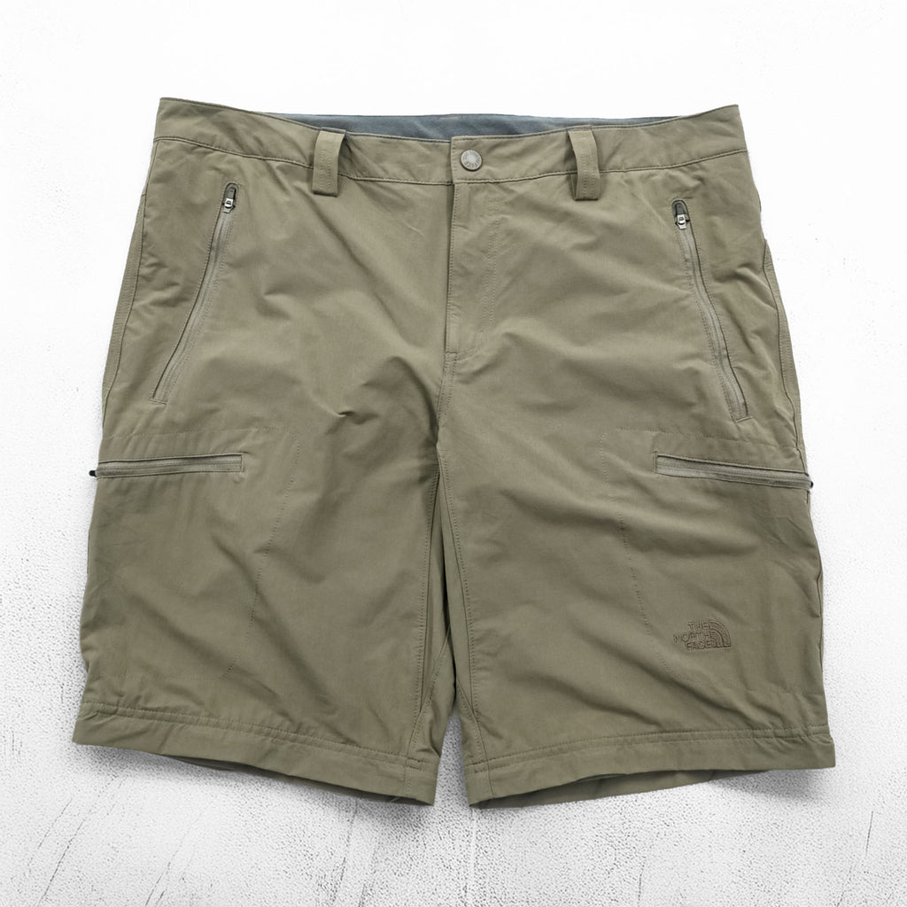 THE NORTH FACE コンバーチブル 2WAY アウトドア ロングパンツ ショートパンツ L ストレッチ ブラウン US規格 T0CL9Q