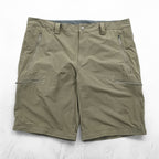 THE NORTH FACE コンバーチブル 2WAY アウトドア ロングパンツ ショートパンツ L ストレッチ ブラウン US規格 T0CL9Q